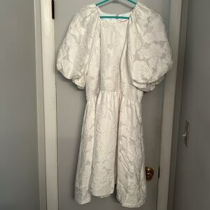 LILY PULITZER SIZE 16 WHITE DRESS